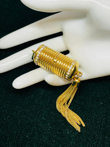Joan Rivers Gold Pull Watch Pendant